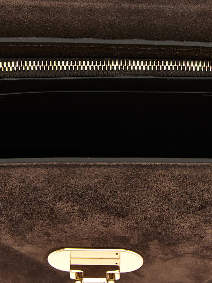 Valentino Garavani Rockstud Crossbody Bags - Brown | d6887ff26a29863149a064c2b36e937c80bcf453