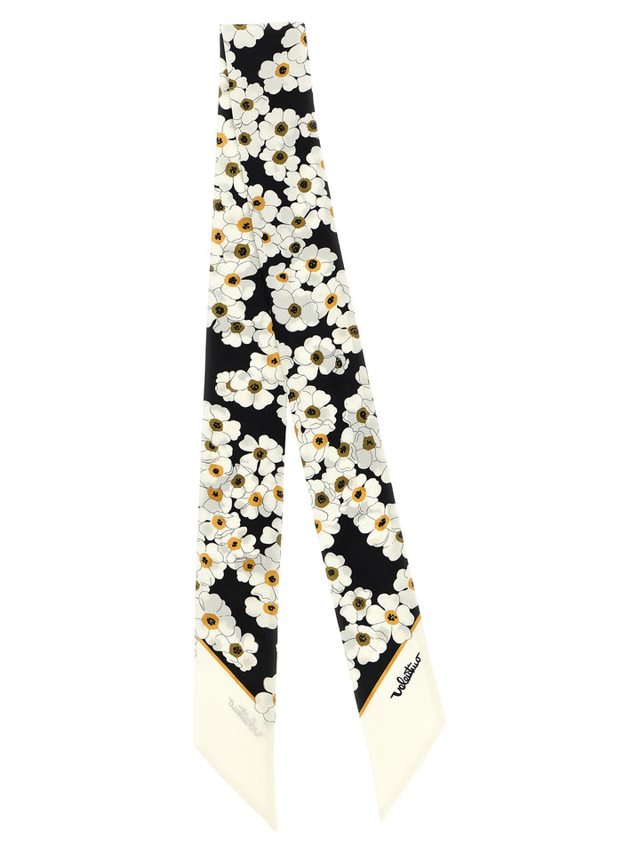 Valentino Garavani Après L Scarves and Foulards - White/Black | c597c49e508343cc1edcfc6511c87d7f4defee3c
