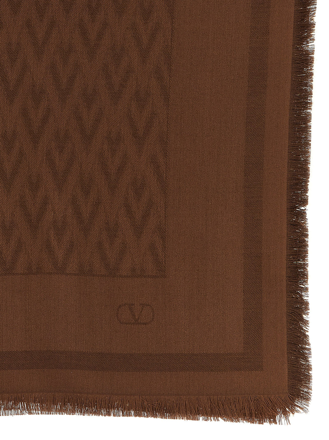 Valentino Garavani Toute La V Scarves and Foulards - Brown | a7b23c8d23cd7a215b3941055c568568b833f522