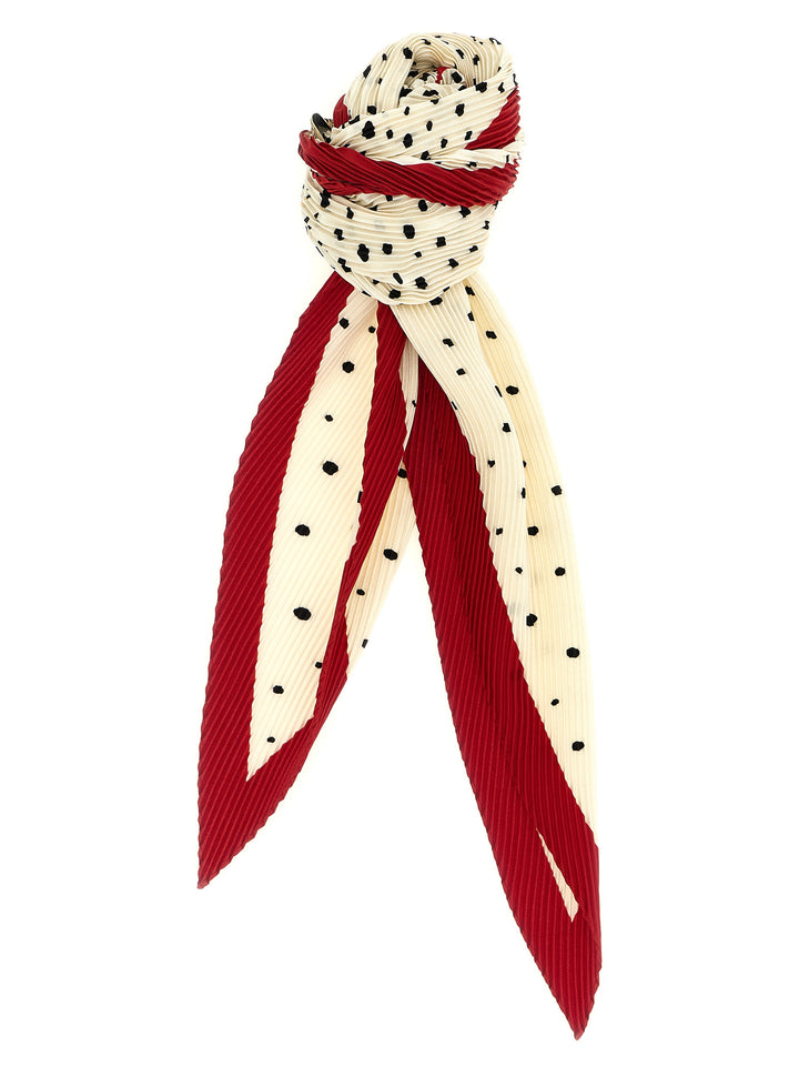 Valentino Garavani Little Star Starry Scarves and Foulards - White/Black | 730f72b3af6e0e5ea57ad8b2a42ebbfcd31b09af