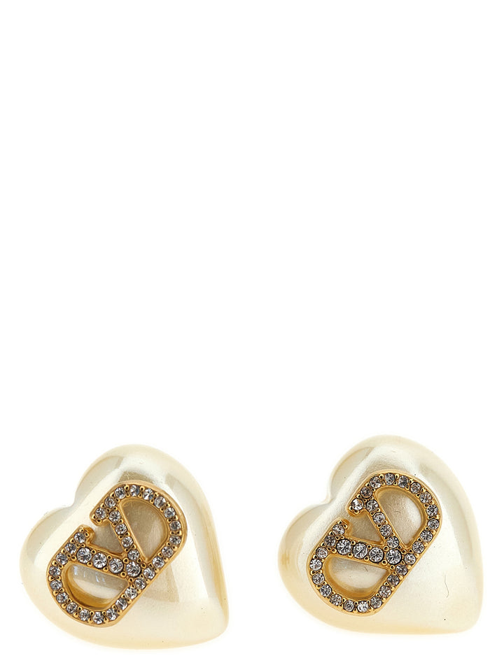 Valentino Garavani Valentino Garavani Heart Earrings Jewelry - Gold | ed77598f81bda1780927ec69b8fe4385c4d2a25a