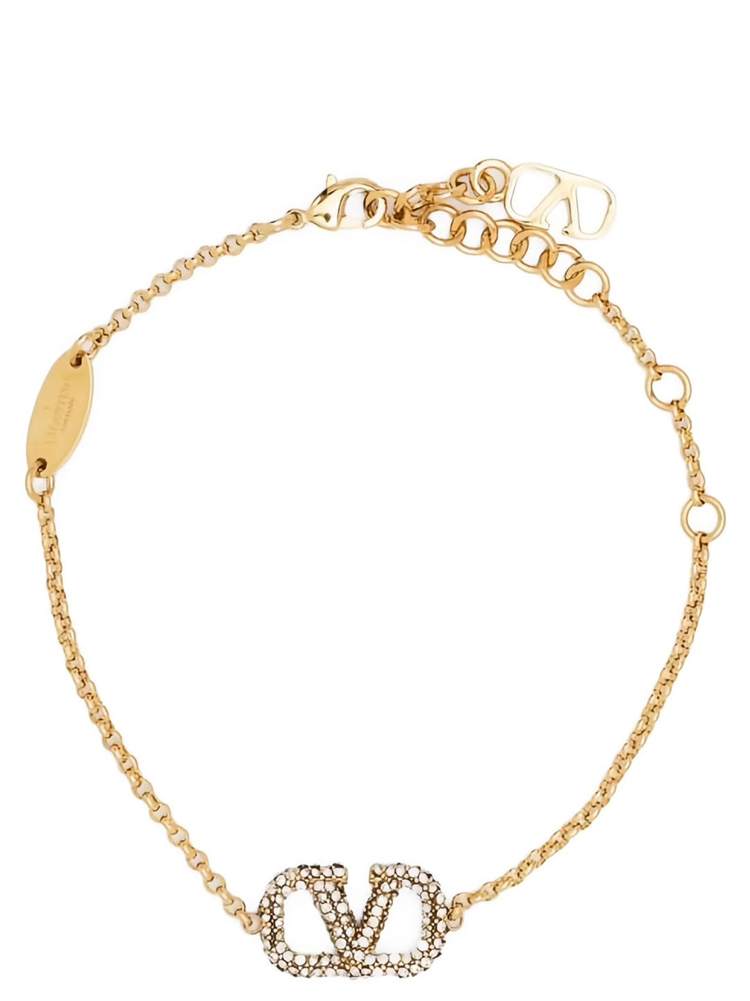 Valentino Garavani Valentino Garavani Vlogo Signature Bracelet Jewelry - Gold | 025736a430e2225b7b80efd670afa0cabf24ead8