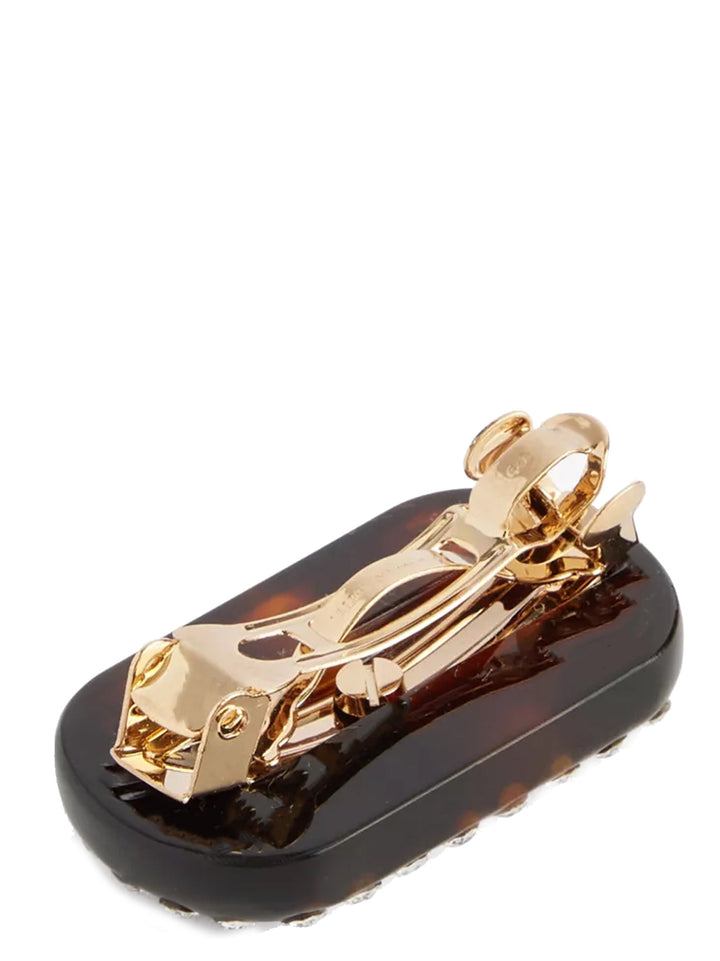 Valentino Garavani Valentino Garavani Hair Clip Hair Accessories - Brown | e5919bbc0e413dab1715cde22118a37e4ee5e361