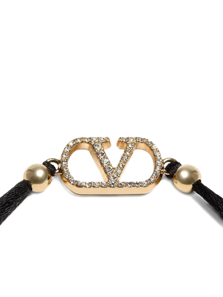 Valentino Garavani Vlogo Jewelry - Black | 929432613fa2ffc1177f522b3a865390c6b2f360