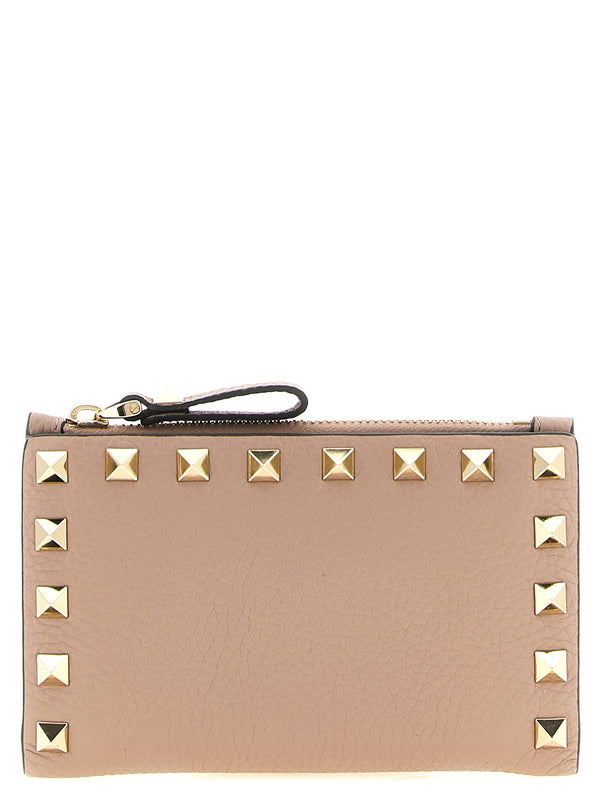 Rockstud Wallets And Card Holders Pink