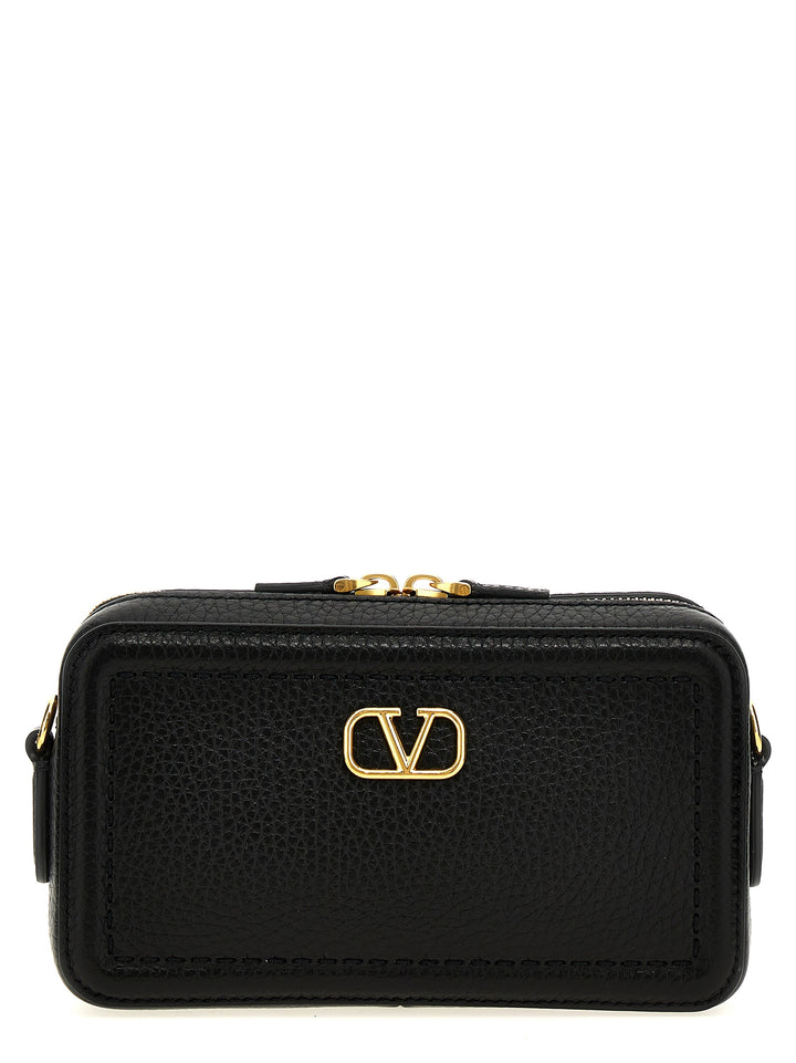 Valentino Garavani Alltime Crossbody Bags - Black | 2d7a7d670533d15a957dedd72010d1044030aa13