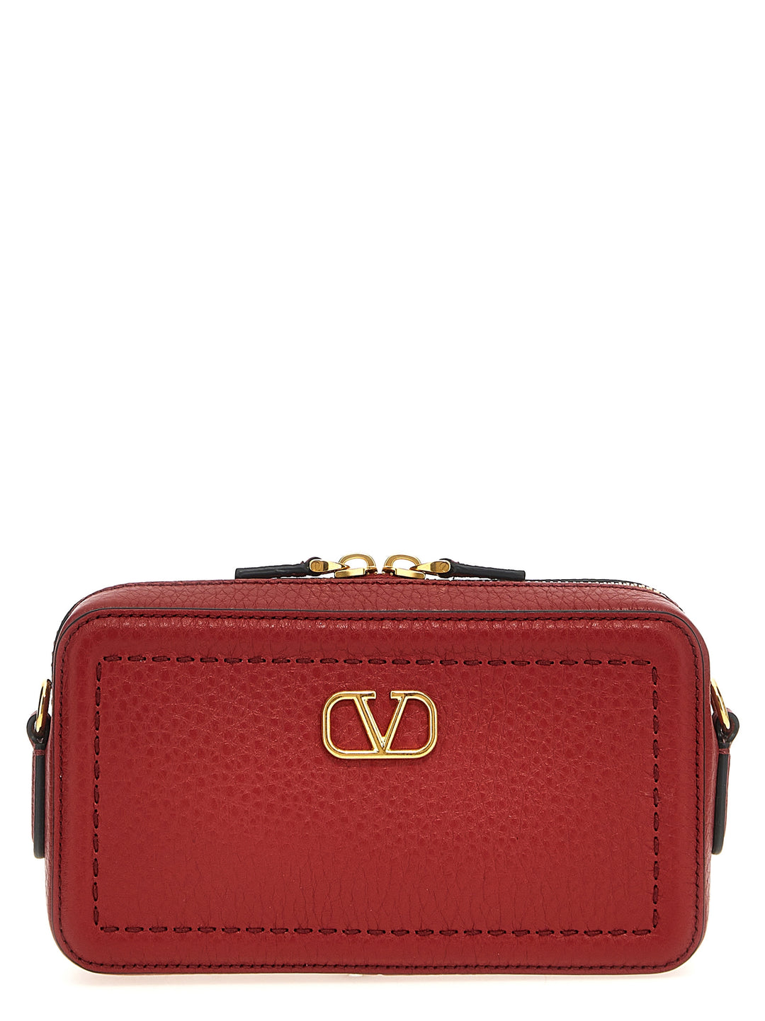 Valentino Garavani Alltime Crossbody Bags - Red | 07aea64ab072d19d5ed21b92cb8b23b42d7bb17d