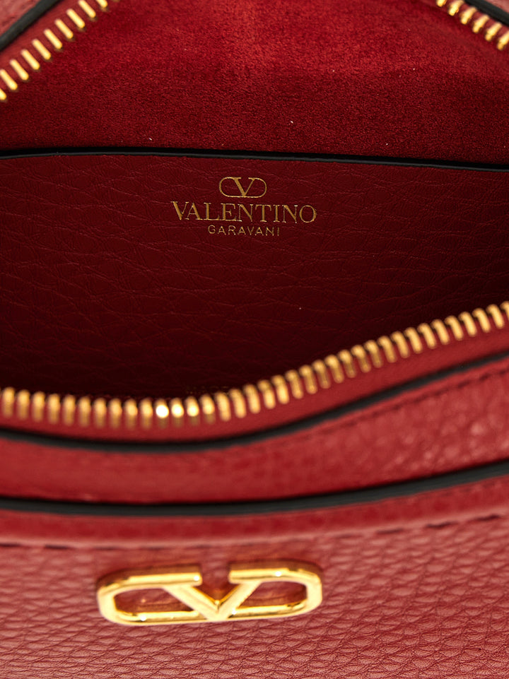 Valentino Garavani Alltime Crossbody Bags - Red | bf2199bb9494468a4075705abaf2631daef1ba2c