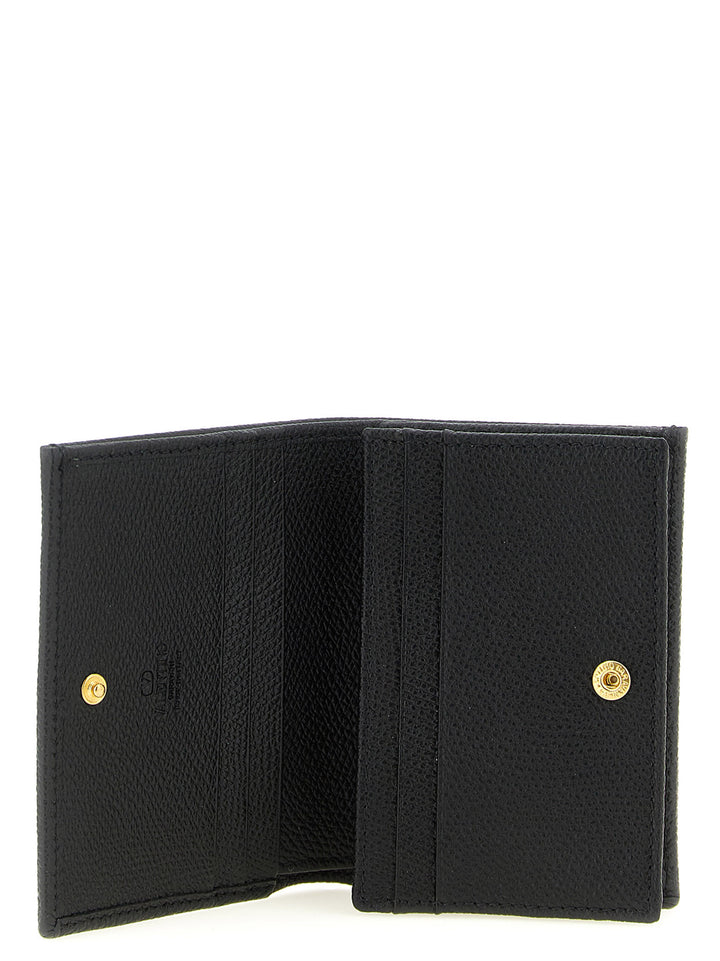Valentino Garavani Valentino Garavani Vlogo Signature Wallet Wallets and Card Holders - Black | 58b1265fb36598c8f8ed0ba7d76357bd12c358b6