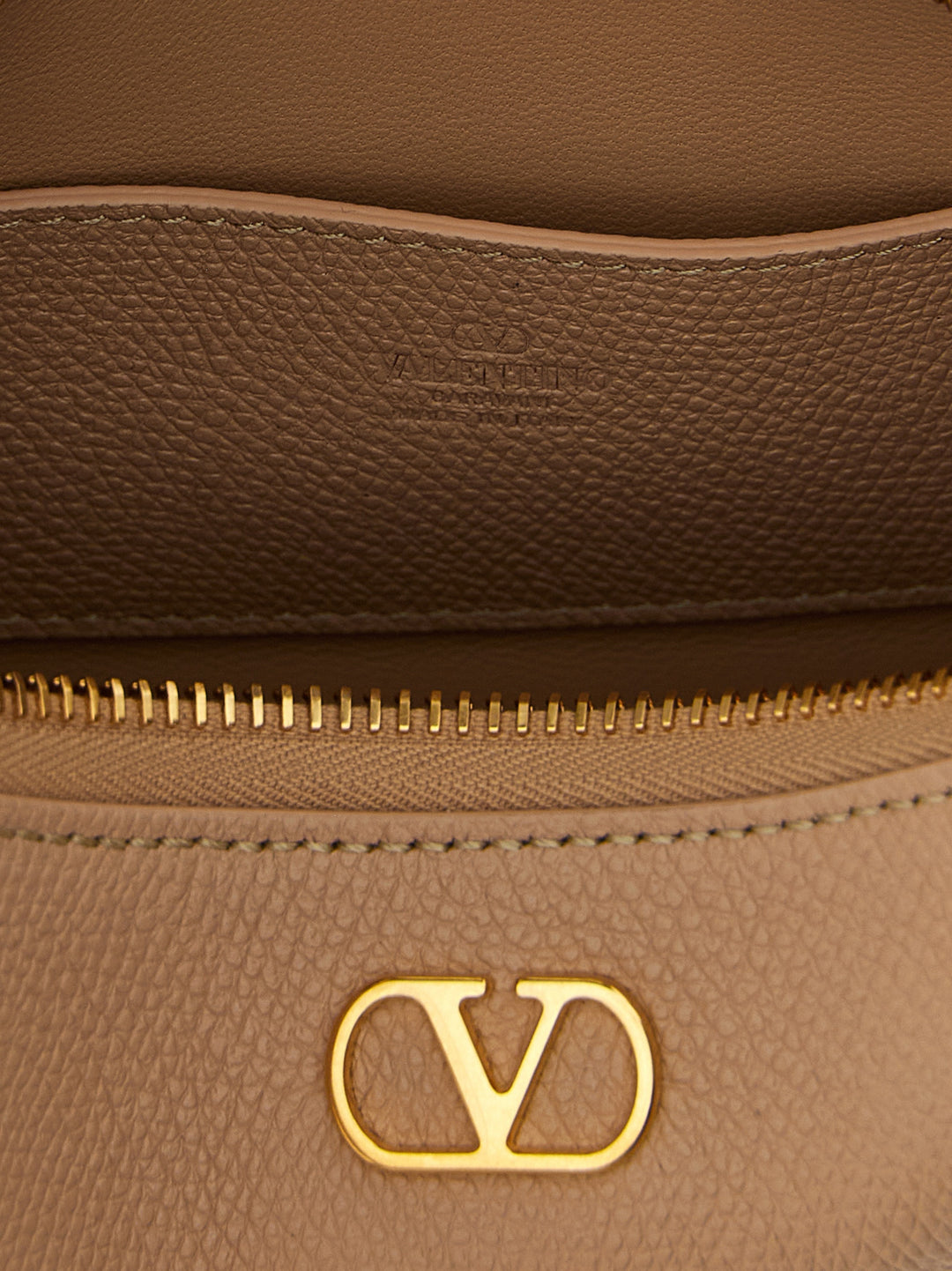 Valentino Garavani Valentino Garavani Vlogo Mini Shoulder Bag Shoulder Bags - Pink | 13549e5afeb1b4312aa4146f3ba323351fad507a