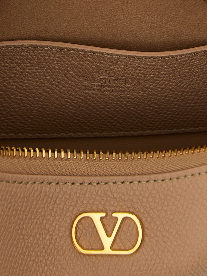 Valentino Garavani Valentino Garavani Vlogo Mini Shoulder Bag Shoulder Bags - Pink | 13549e5afeb1b4312aa4146f3ba323351fad507a