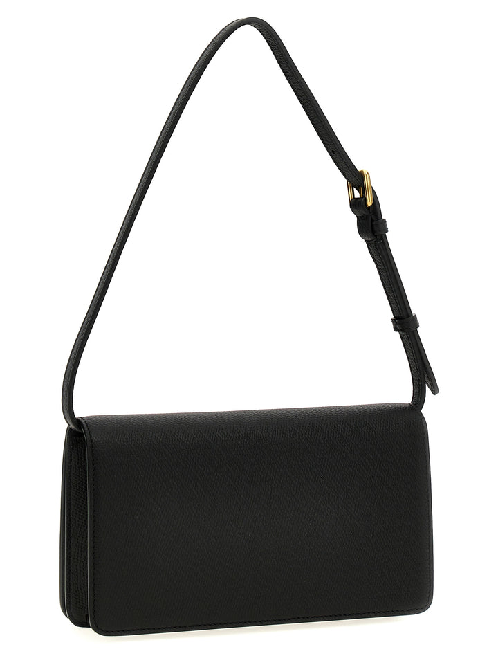 Vlogo Signature Shoulder Bags Black