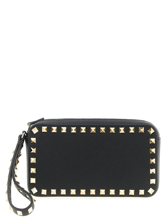 Rockstud Clutch Black
