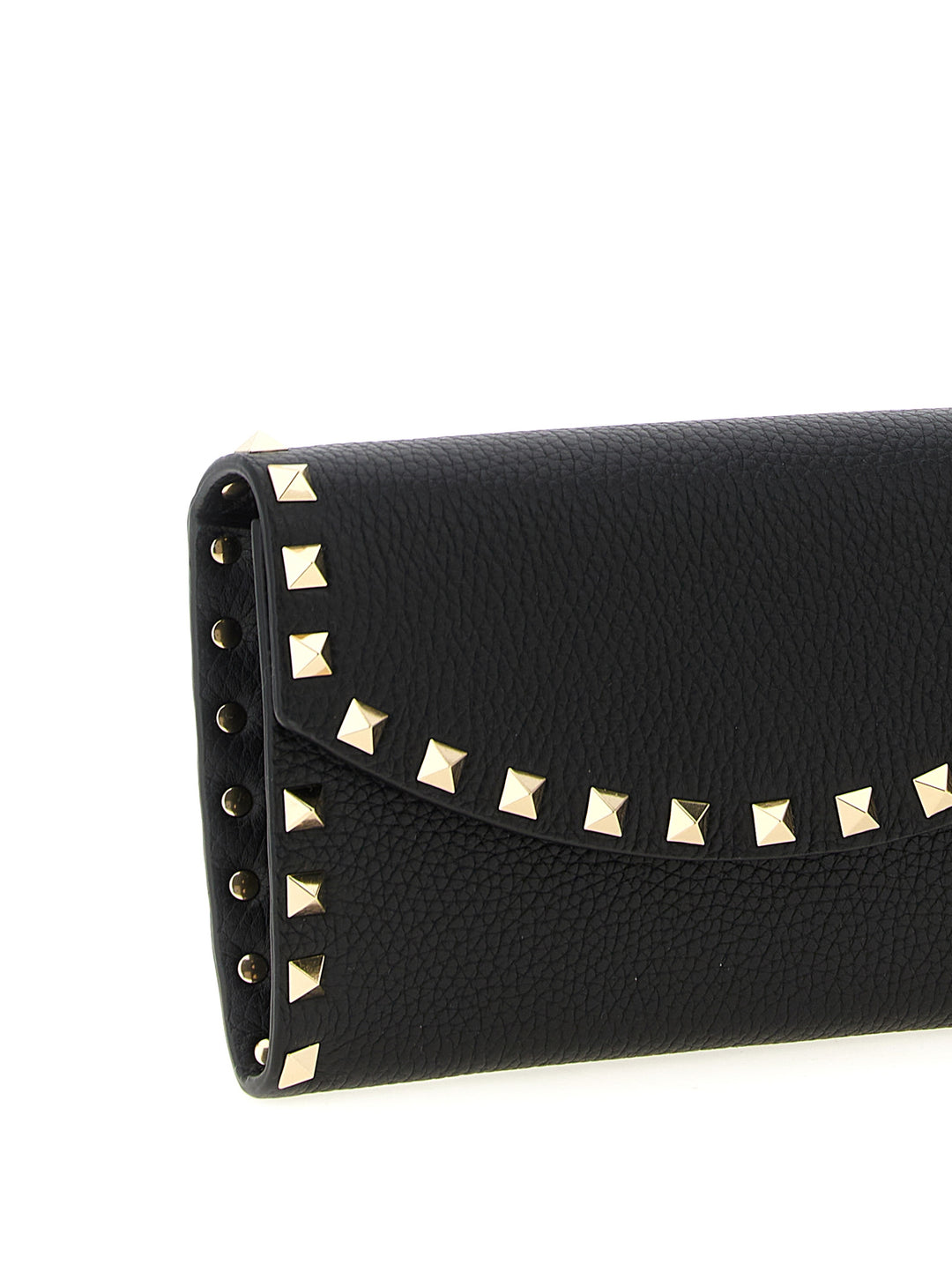 Valentino Garavani Rockstud Wallets and Card Holders - Black | 3458bc50aed3d9c089550368f60b4b1991e507ef