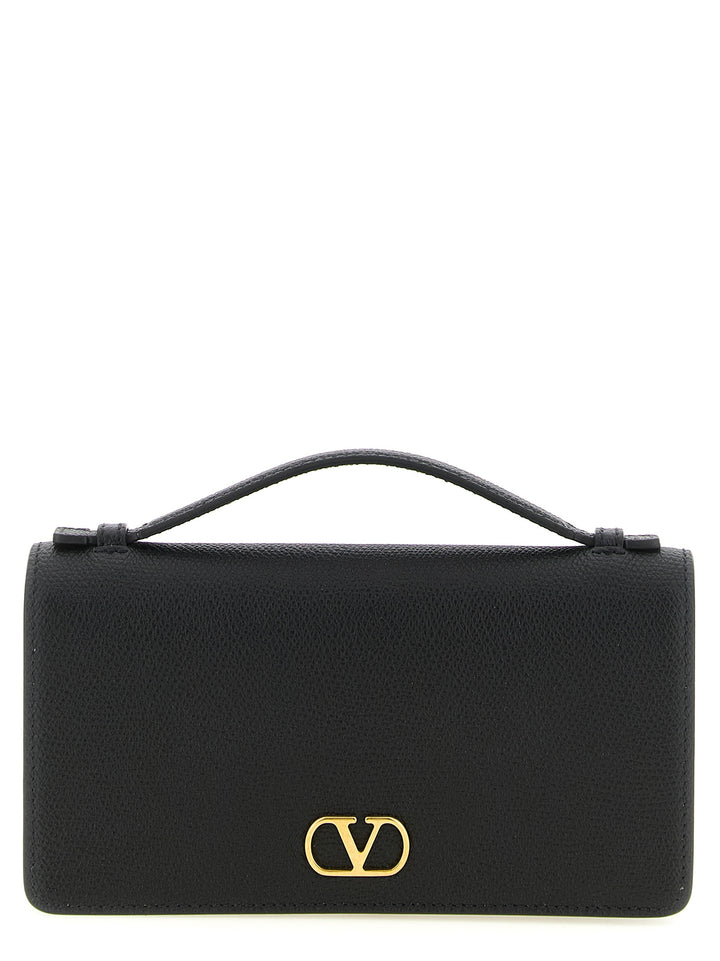 Valentino Garavani Vlogo Signatur Wallets and Card Holders - Black | e0180e6e599111d40e8f4b17c50019e6582d4e1f