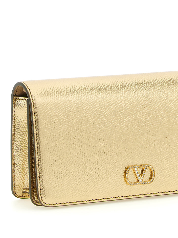 Valentino Garavani Vlogo Signature Crossbody Bags - Gold | 9ce3d37a31bcfc3387e57d7e09a62fab18f4991f