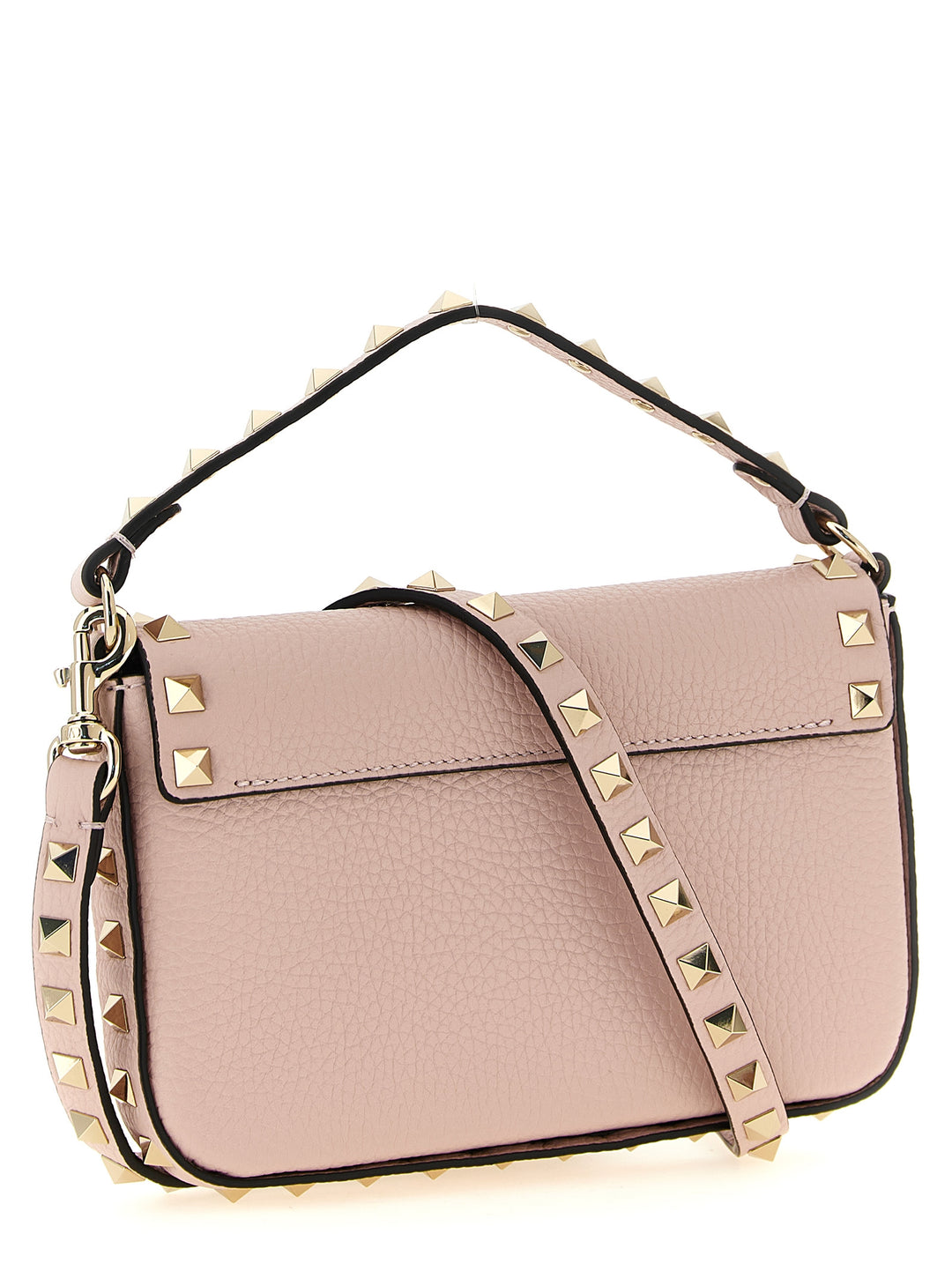Valentino Garavani Rockstud Crossbody Bags - Pink | 847943e4eeec2eeb01a37e2a31361a9e3fec55d4