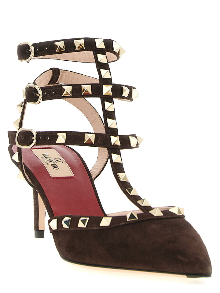 Valentino Garavani Rockstud Pumps - Brown | 78c2df6230a645f6509d8a2d417eab0a314e36e7