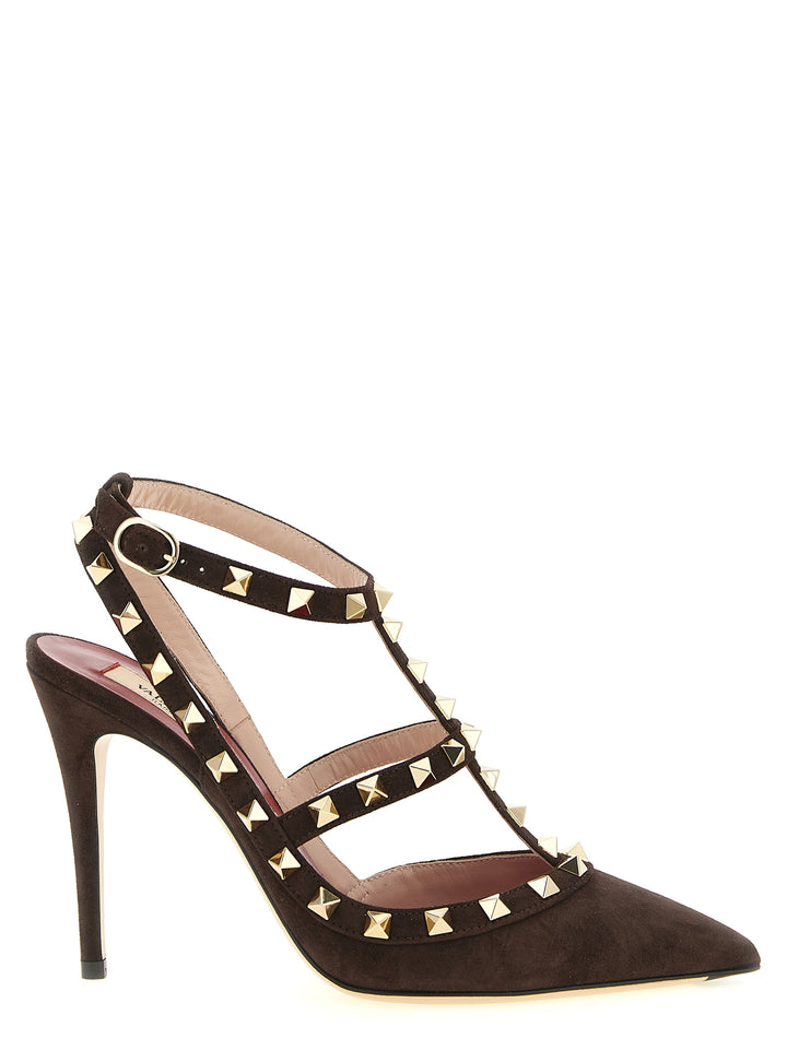 Valentino Garavani Rockstud Pumps - Brown | a7a020fe9f46c9b507d21d9cc79d1077faaf301e