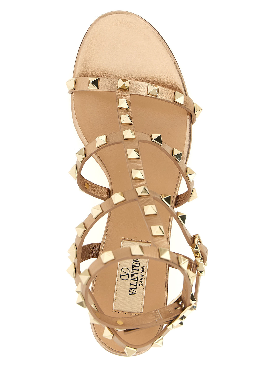 Valentino Garavani Rockstud Sandals - Pink | 47712e8330d2bbf5b750c609384f9a15c8681ba3