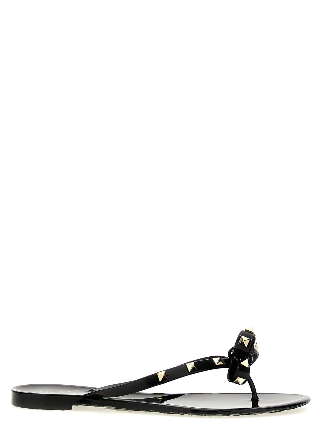 Pm Thong Rockstud Sandals Black