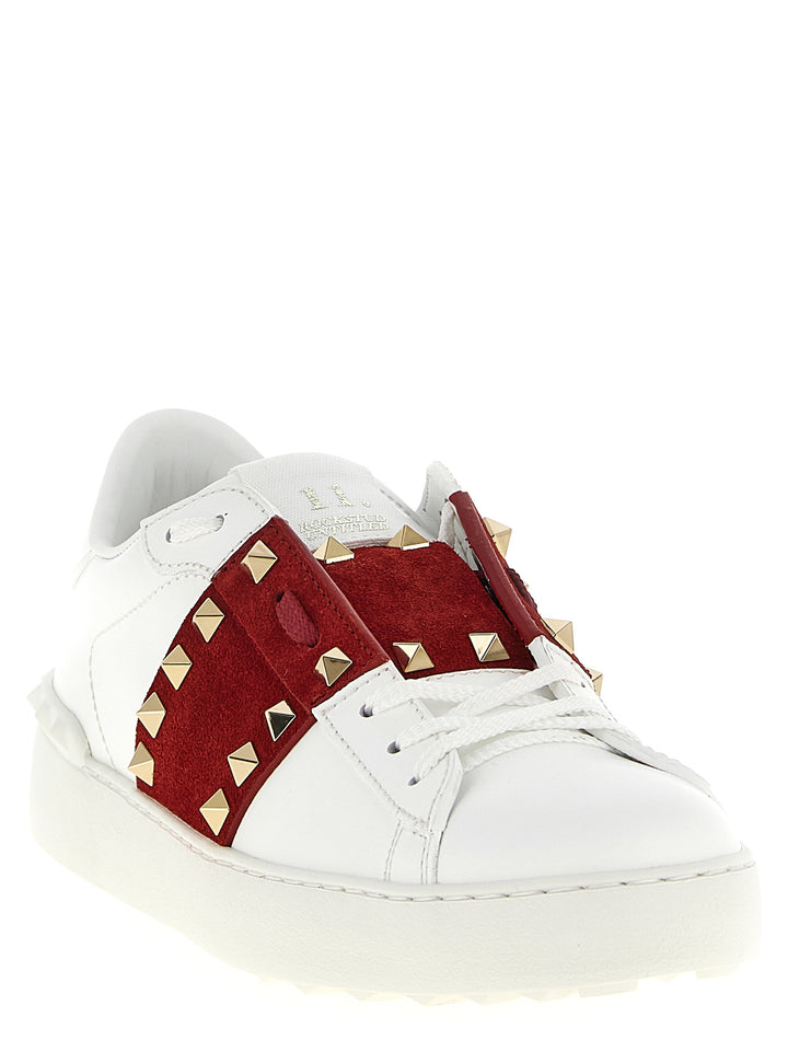 Valentino Garavani Rockstud Untitled Sneakers - Red | 5cd9681f1763883db8b0ecbbbe4cf5f8d71b032e