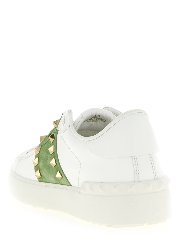 Valentino Garavani Rockstud Untitled Sneakers - Green | a9ece00e5a42a8a2f1523423015aedea51dd660e