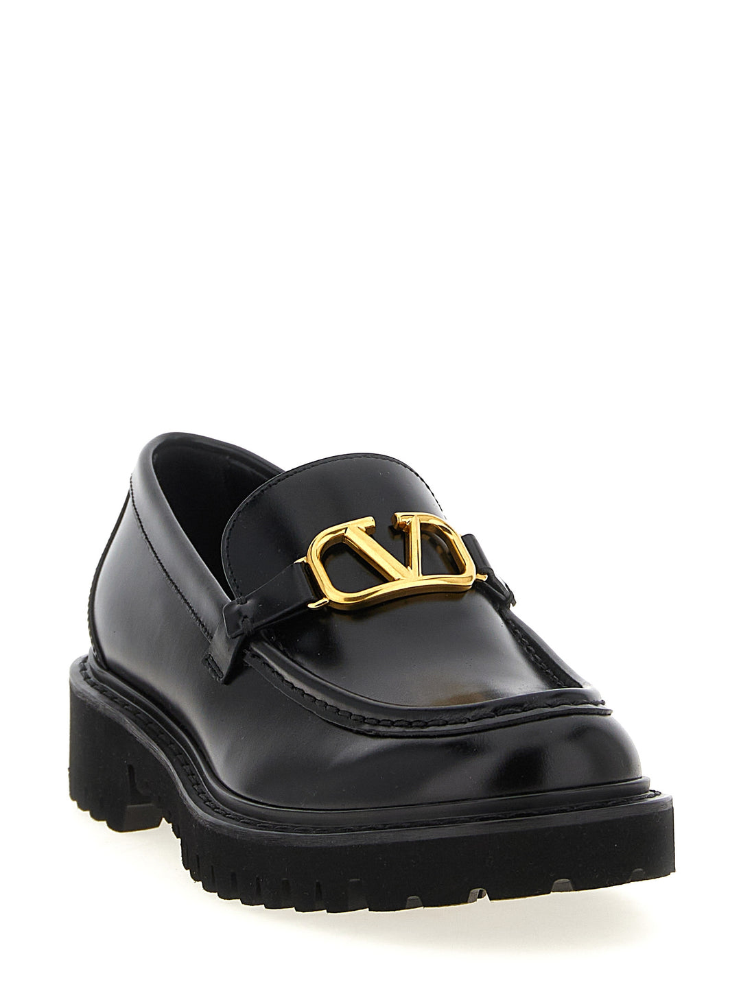 Valentino Garavani Vlogo Signature Loafers - Black | 2ae53ec8f8b421baa4251b1060f815230731282b