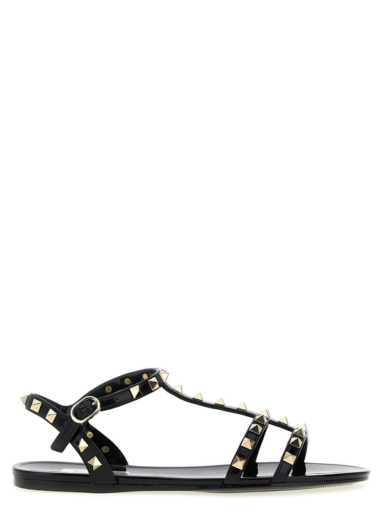 Rockstud Sandals Black