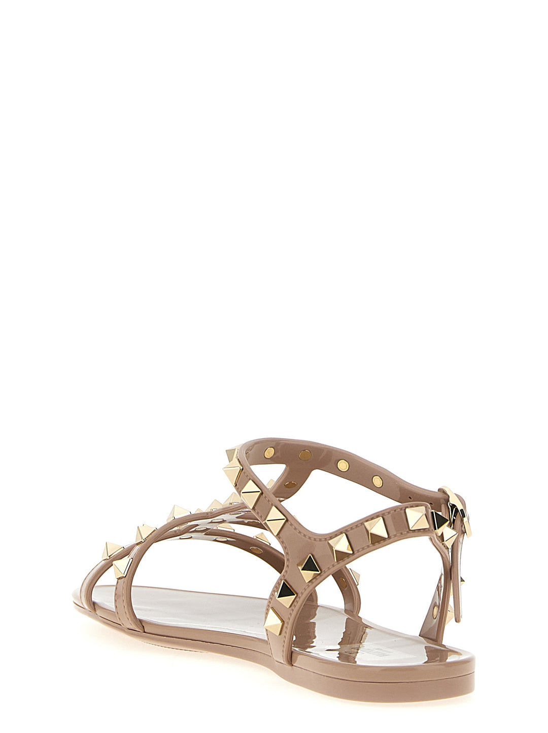 Valentino Garavani Rockstud Sandals - Pink | f8fbb8f6ee10157fc2a495b882155df8730dc6c0