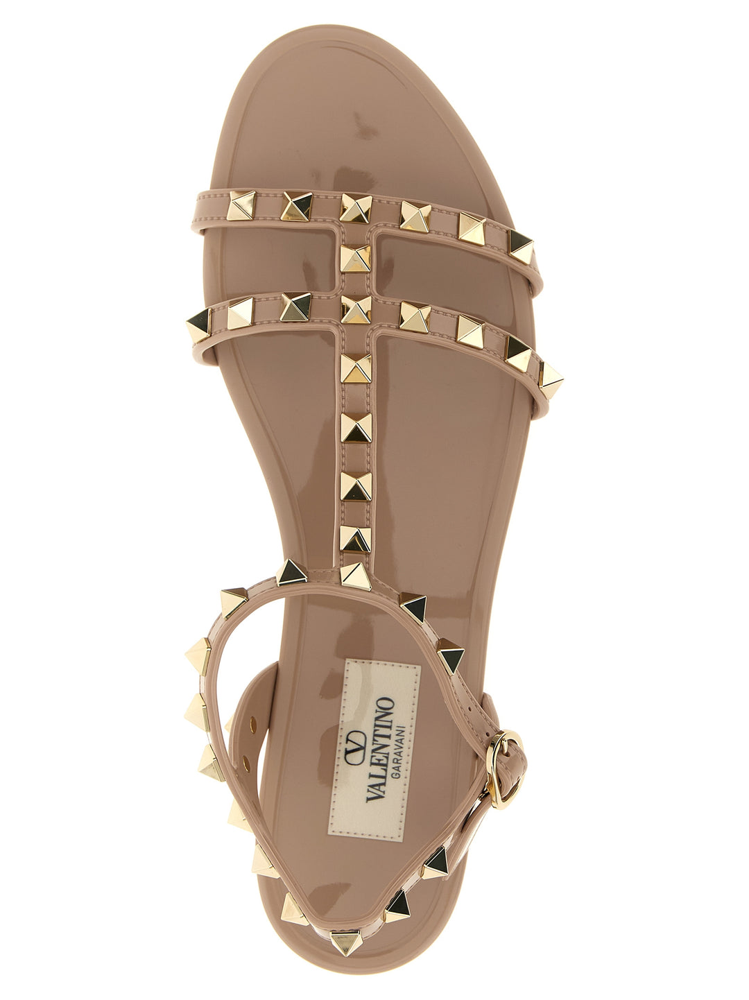 Valentino Garavani Rockstud Sandals - Pink | b148be7a80bc12ede1f90f7ee0dfe96bbad19c2c