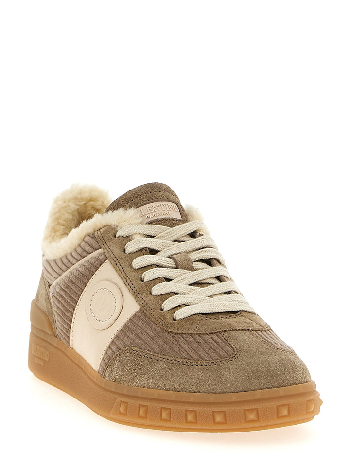 Valentino Garavani Upvillage Sneakers - Beige | 96f4001ba15ea07219d16a524c6acbbfbbe00440