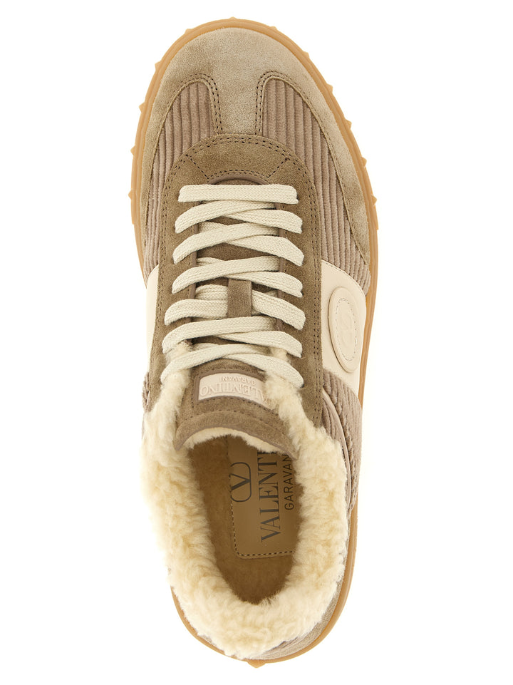 Valentino Garavani Upvillage Sneakers - Beige | 3b55b108ac5c4ae39cb43b23b7b05c491546cb2d