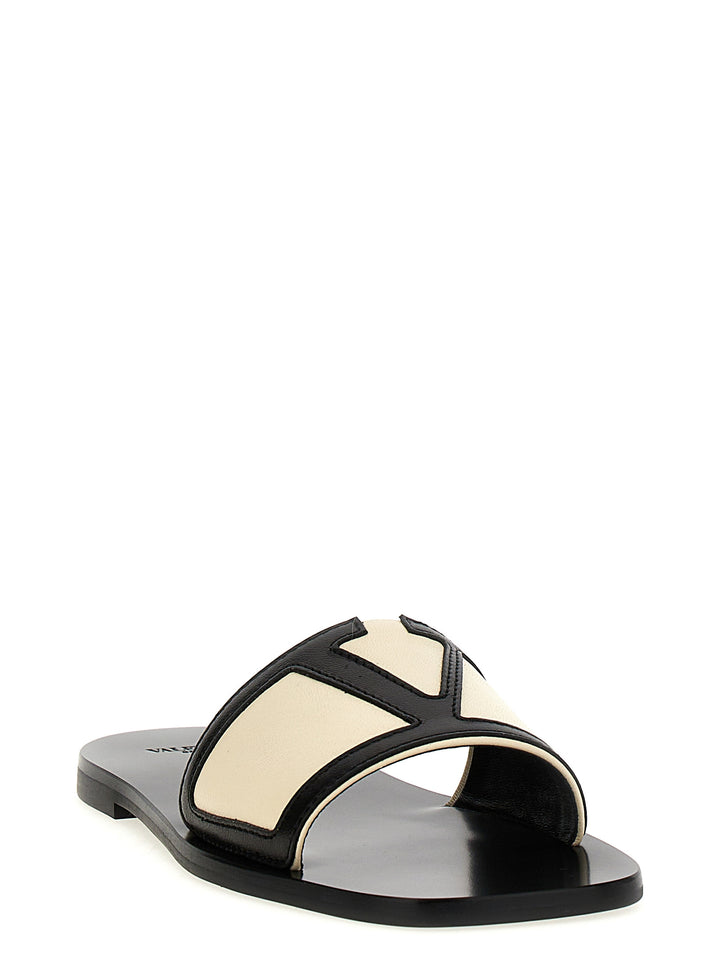 Vlogo Sandals White/Black