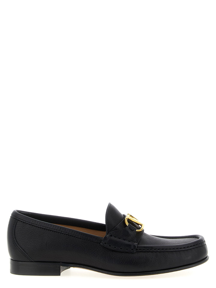 Valentino Garavani Valentino Garavani Vlogo Signature Loafers - Black | 149e6c82849fd6f00594506a63fa2792f791bedb