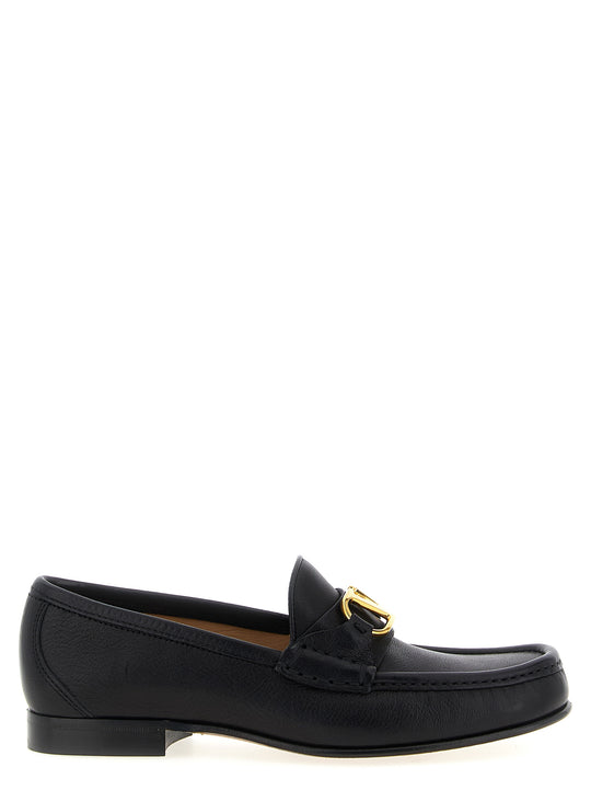 Valentino Garavani Vlogo Signature Loafers Black