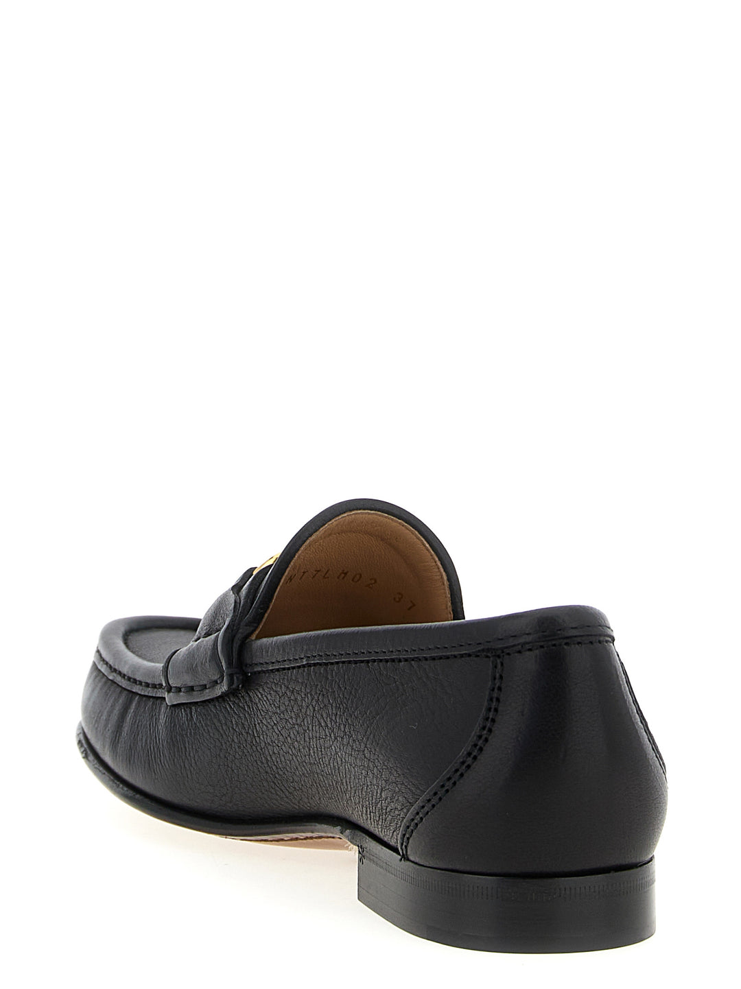 Valentino Garavani Valentino Garavani Vlogo Signature Loafers - Black | ab4640c96b0414bf169a959d7d3b7f92817d1621