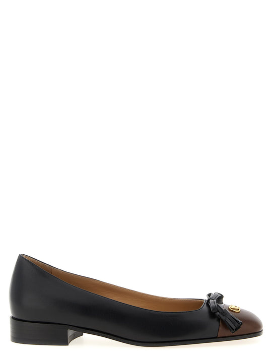 Valet Du Roi Flat Shoes Black