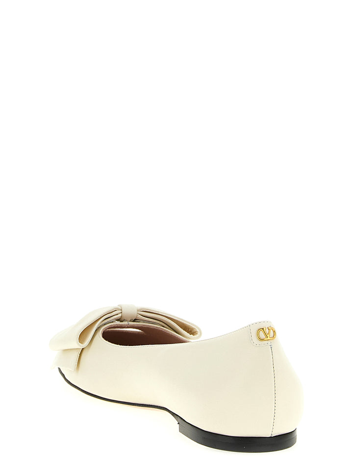Valentino Garavani Bowow Flat shoes - White | 2539e45fb6ed720aa28ea2270b5054f05408e768
