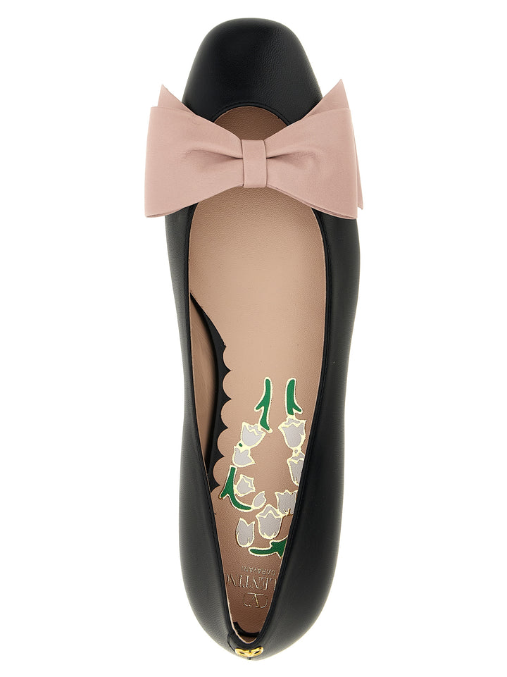 Valentino Garavani Bowow Flat shoes - Black | a2ad7d7cfc04865970ea42cba9d21f4a9eba371e