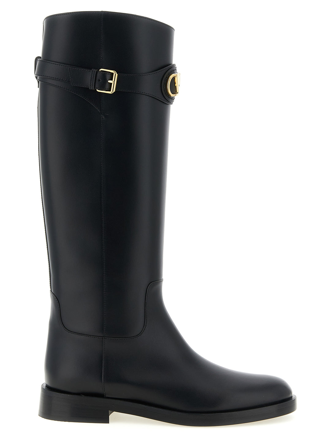 Valentino Garavani Vlogo Signature Boots and Ankle Boots - Black | 27734bec39167f6d489e1d6325f4ad417ec834c9