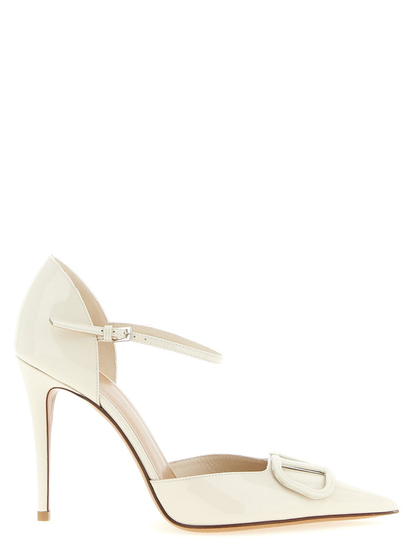 D Pumps White