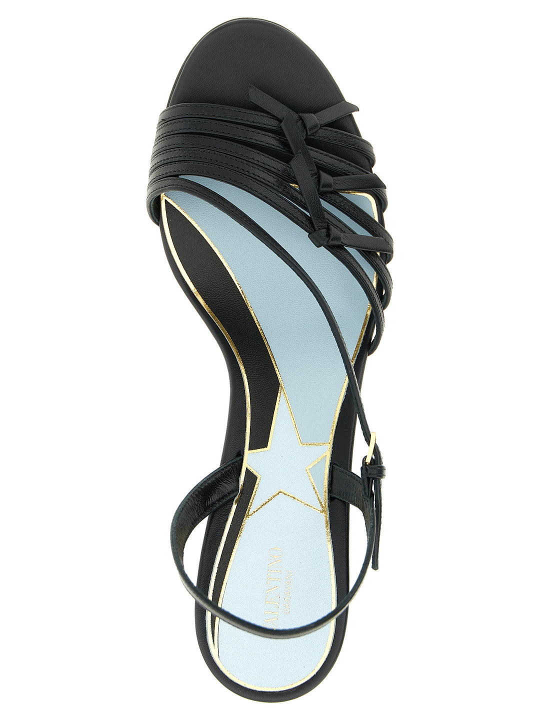 Valentino Garavani Nodine Sandals - Black | f1436bcb93699012efb8349360a367e3c7d189de