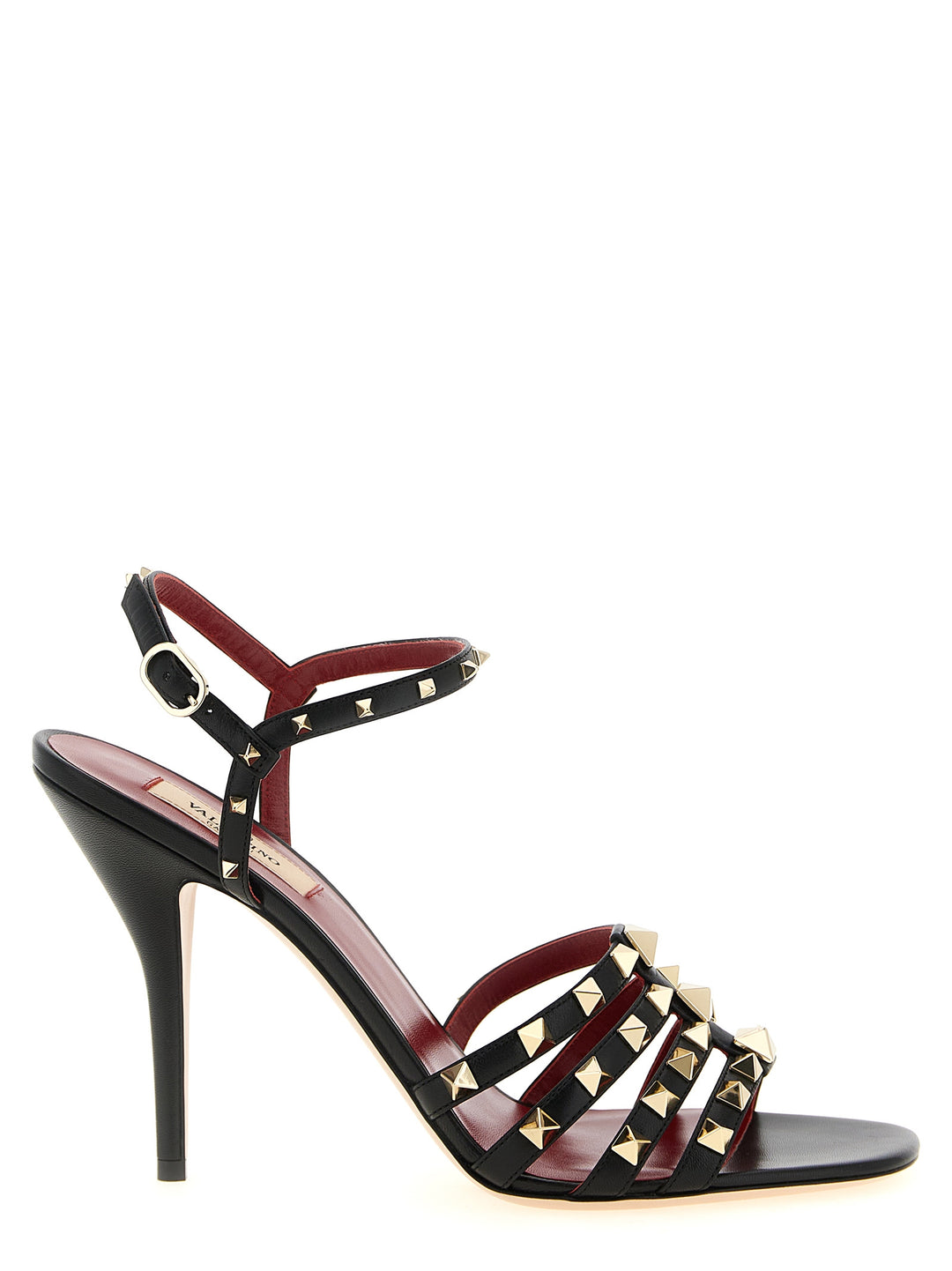 Valentino Garavani Rockstud Sandals - Black | 9ba77770d12b6d0d83265f7b9e3be1852bdb29b2