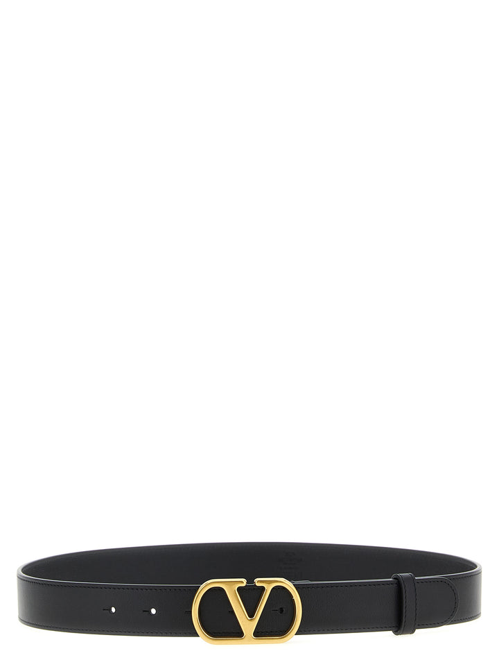 Valentino Garavani Vlogo Signature Belts - Black | bc6c16a79028b998ce44587ee5393475838fde08