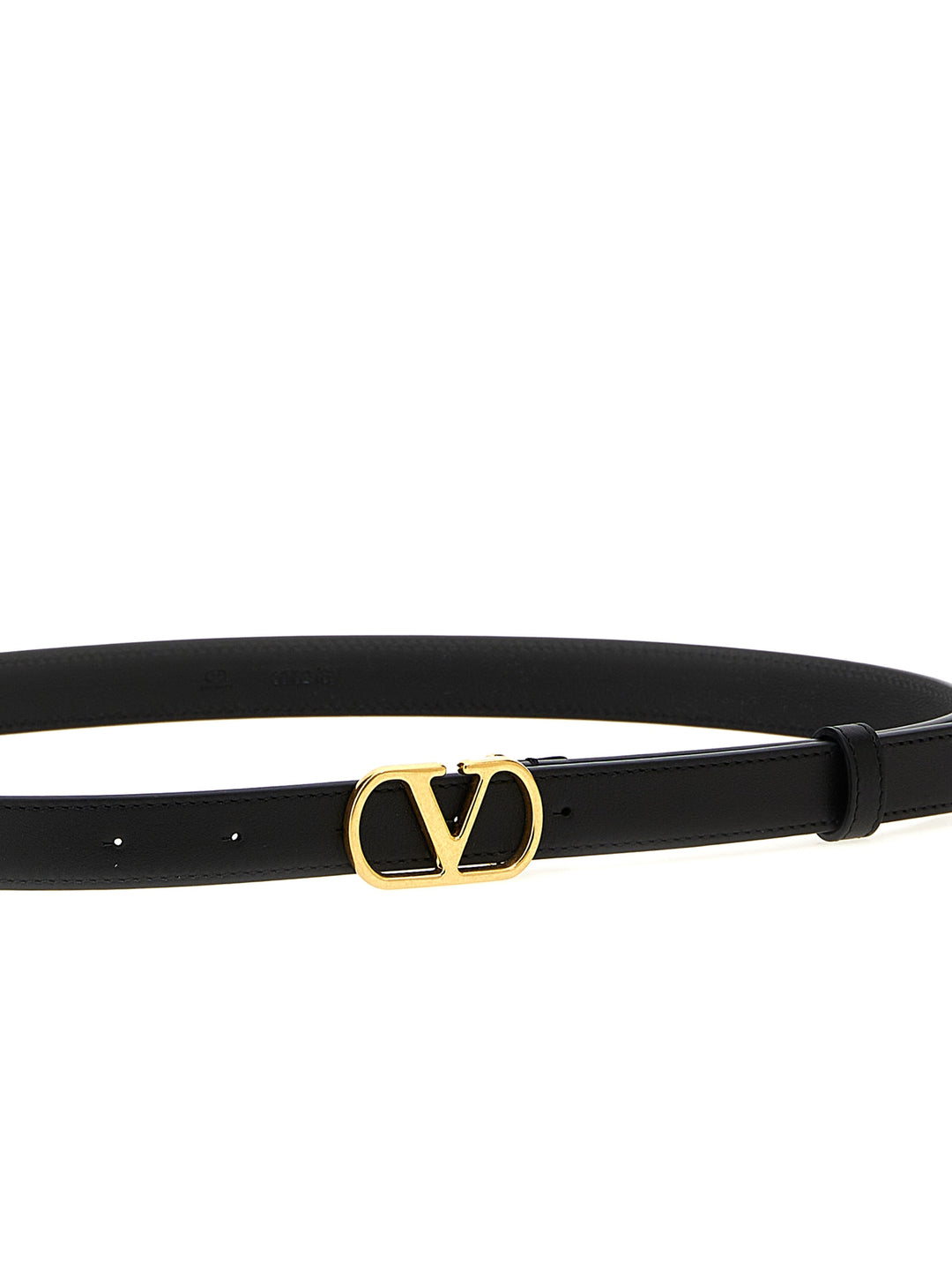 Valentino Garavani Vlogo Signature Belts - Black | 22f461926ee6feede9888eae6550e9ad0135c27f