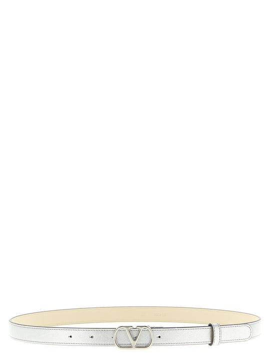 Vlogo Belts Silver