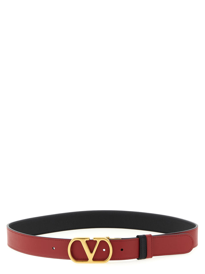 Valentino Garavani Valentino Garavani Vlogo Reversible Belt Belts - Multicolor | 88607a8d1b076fe3611a30b887b473605203ee6c