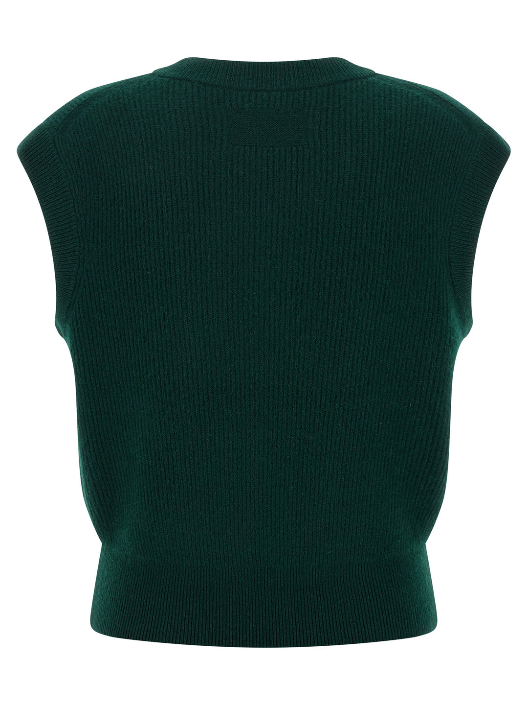 Guest In Residence Rib Gilet - Green | 0a9a19f7c479a38ea914f78091cfb0393abea24d
