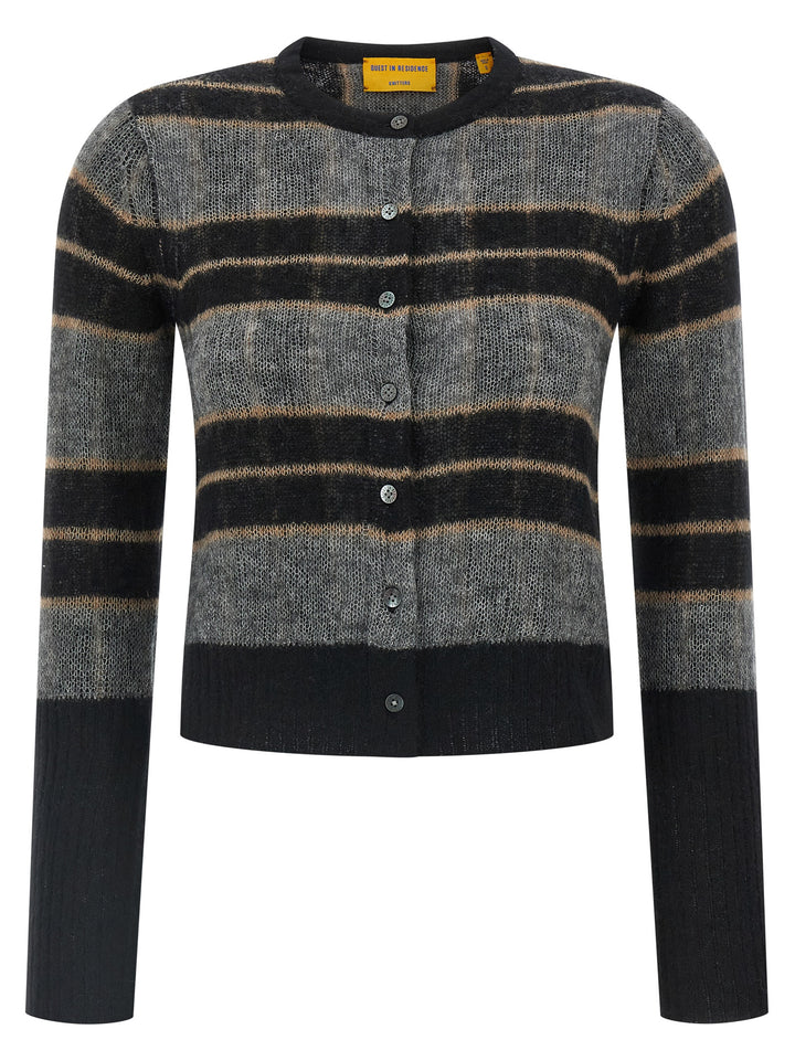 Guest In Residence Shadow Plaid Sweaters and Cardigans - Multicolor | f88fdee50492568ef5182e222606d93c14be6da0